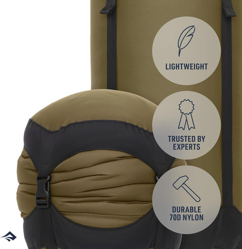 Sea to Summit Lightweight Compression Sack - Space-Saving Outdoor and Travel Storage