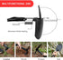 Heavy Duty 24.5" Collapsible Shovel - Foldable Camping Shovel and Pickax, Military Entrenching Tool for Outdoor Use