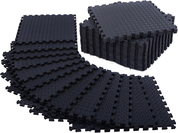 12 Pack, 48 SQFT - 24" x 24" - 1/2" Extra Thick