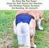 16.5-27.5lbs 15in) Wearable Waste Collection Bag For Small Elderly Dogs - Convenient Dog Poop Scooper and Waste