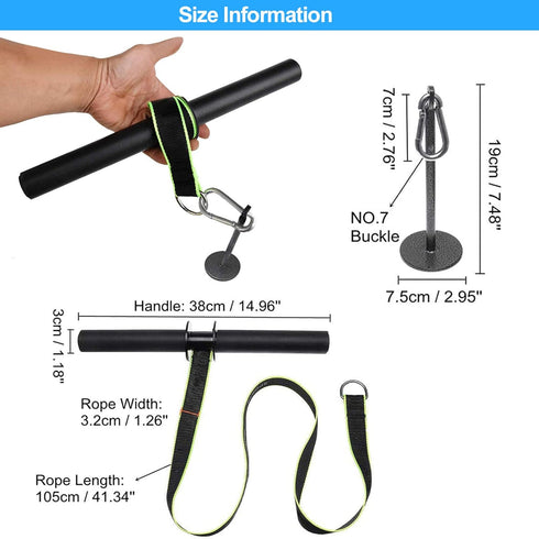 Forearm Wrist Roller Blaster Exerciser, Arm Strength Trainer for Gym and Home