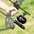 SOPOGER Fishing Spinning Reel Kit: Spincast Fishing Reel & Mount Seat - 25LBS Max Drag for Big Game Fishing