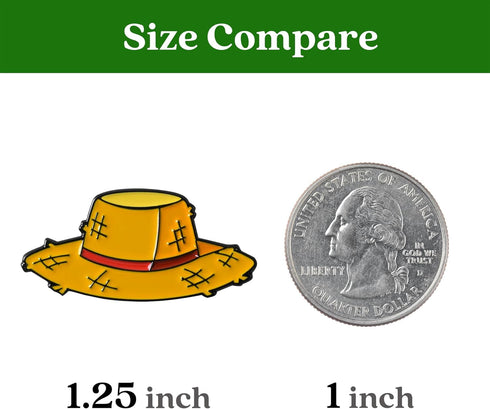 ZEETY Anime Golf Ball Markers with Magnetic Hat Clip - Funny Golf Gift for Men, Women and Kids, Cute Golf Accessories