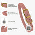 BRONZEDOG Adjustable Rolled Leather Dog Collar with QR ID Tag, Soft Round Collars for Small Medium Large Dogs (16" -