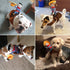 Cowboy Rider Dog Costume, Knight Style Outfit with Doll and Hat, Pet Costume (L)