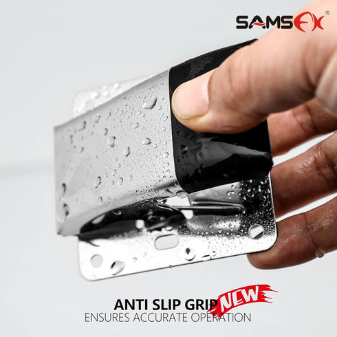 SAMSFX Fish Cleaning Board Tools - Fillet Clamp with Screws, Deep-Jaw Fish Tail Clip Board for Bait