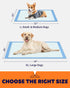 6-Layer 34" 28", 100 Packs Powools Puppy Pads - Super Absorbent & Spill-Proof Pee Pads for Dogs with Material