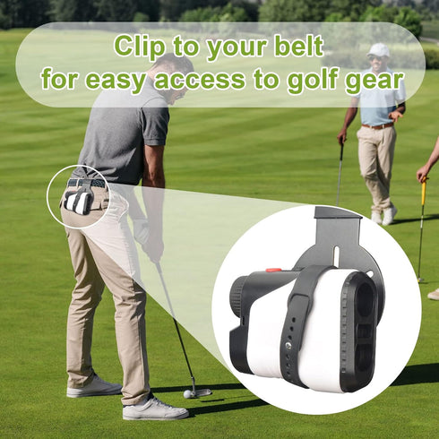 iGuerburn Metal Landing Pads for Golf Bags - Magnetic Accessories for Men with Soft Rubber