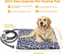 Tikaton MET Certified Pet Heating Pad - 2024 Upgrade Heated Cat Bed with Auto Shut Off Timer, 6 Temperature Settings