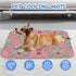 imiBBWQu Summer 27" 22" Dog Cooling Mat Pretty Air Balloons Cooling Sofa Mat Washable Pet Pad Bed Dog Couch Bed