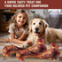 FurBite 2-Pack 3x8in Single Ingredient Beef Bones for Dogs - Natural Grass-Fed Dog Bones Long Lasting Chew