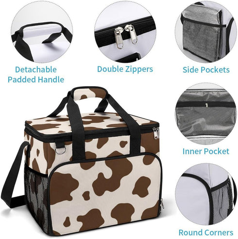 4TH N Insulated Leak Proof Cooler Bags for Women and Men to Keep Hot or Cold Food