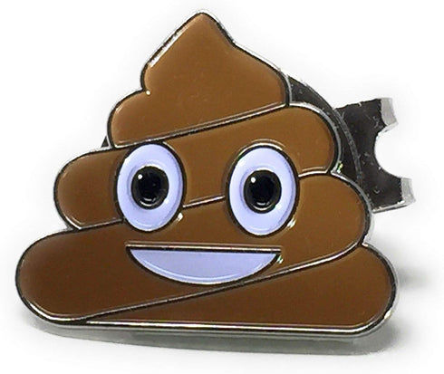 Golf Giddy Poop Emoji Ball Marker