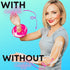 BaR-K Patented Drip Catcher Cuffs - Face Wash Wristbands for Spa, Stops Soap & Water from Running Down Arms, Pink Set