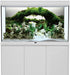 AWERT 36x18 inches Aquarium Background, Green Algae Stone Background for Aquatic Plant River Bed & Lake Fish Tank Vinyl