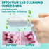 60 Counts, MEDUWEDU Ear Cleaner Finger Wipes Dog Ear Cleaner, Grooming Kit Care for Dogs and Cats, Soft & Easy Otic