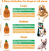 Indestructible Dog Chew Toys: Pineapple Flavored Puppy Toys for Aggressive Chewers, Medium Breed