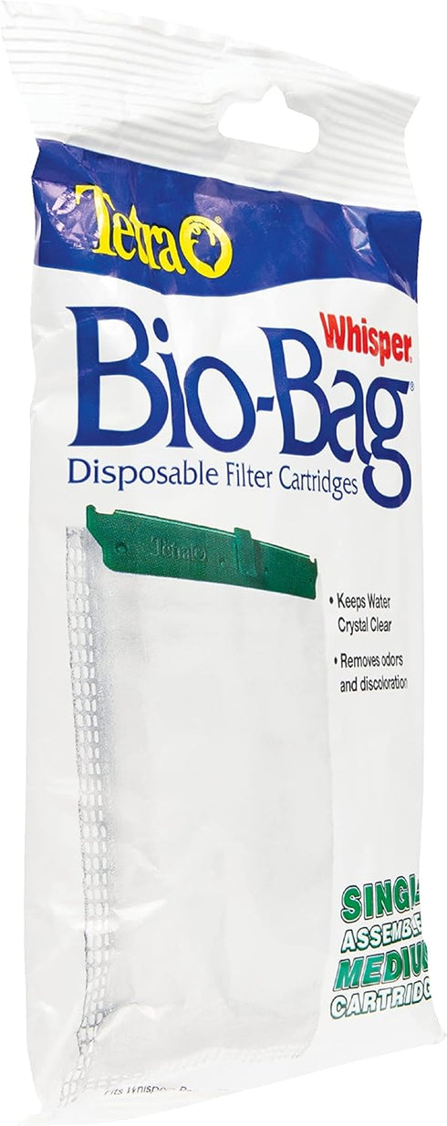 Tetra Whisper Bio-Bag Filter Cartridges, Medium for Freshwater and Marine Fish
