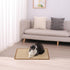 FUKUMARU Cat Scratcher Mat, 23.6 X 15.7 Inch Natural Sisal Mats, Horizontal Floor Scratching Pad, Protect Couch