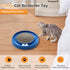 Cat Scratching Board for Indoor Cats, Round Cat Scratcher Refill, Natural Recycled Corrugated Cardboard - 3 Count