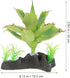 FAVOMOTO Reptile Terrarium Plant Box with Fake Rose Greenery, Sturdy Aquarium Decor for Lizards, Spiders