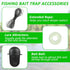 Sibosen 2PCS 10 2 Fishing Bait Trap Crab Net Holes and PCS Square Crab Crawfish Trap Fishing Trap for Minnow Crawfish