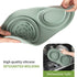 Puppy Dog Bowl, Collapsible Travel Bowls for Food and Water, No Spills, Suitable for Small and Medium Dogs (Green)