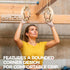 JolliLudo Hangboard Rock Climbing for Climbing Home Training Finger Strengthener, Pull-up Grip Arm Training Portable
