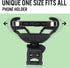 Golf Push Cart Phone Holder - Silicone Phone Mount Compatible with Clicgear, Sun Mountain, and More