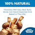 Best Bully Sticks 6 Inch Jumbo Bully Sticks for Large Dogs, 100% Natural Grass-Fed Beef, 4 Pack, Grain and Rawhide Free.