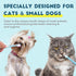 2 Small Dog Toothbrush, Cat & Puppy Tooth Brushing Kit, Ultra Soft & Mini Head Tooth Brush for Kitten & Tiny Pet, Doggy