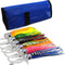 Set of 6 pcs Trolling Lure for Big Game Fishing - 9 inch / 7 inch / 6.5 inch Marlin Tuna Dolphin Shark Lures with Mesh