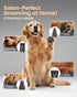4 1 2000mAh 2-Speed Trimmer PAPMINI in Dog Grooming Kit for Thick Hair, Heavy Duty Dog Clippers for Grooming, Low Noise