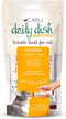 CARU Daily Dish Smoothies, Lickable Chicken Cat Treat, 4 Pack, .5oz Tubes
