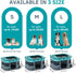 1) Puppy Playpen Cat Dog Crate: Play Pen Indoors Pet Playpens Portable Foldable Cage Kennel House for Small Kitten