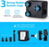Submersible Fountain Pump 80GPH (4W 300L/H) with 4.9ft Tubing, 3 Nozzles for Aquarium, Pond, Fish Tank, Hydroponics