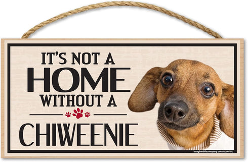 Imagine This Wood Sign for Chiweenie Dog Breeds