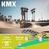 KMX Complete 31" x 8" Skateboard for Beginners, Double Kick Concave Deck, Kids Cruiser for Girls and Boys