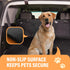 Hammock Active Pets Black Standard Dog Car Back Seat Cover, Waterproof Backseat Cover Protector for Truck Bench Rear
