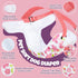 3 Pack Pet Soft Dog Diapers Female with Suspenders, Reusable Female Dog Diapers for Heat, Dog Period Panties for Doggie