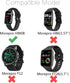 Wrist Strap Compatible for MorePro HM08 Fitness Tracker Watch Band, Replacement Soft Silicone Wristband Sport Strap for MorePro HM08 Fitness Tracker Bands for Men Women