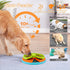 3 (2pcs) Slow Feeder Dog Bowl Layers, Reduces Boredom and Anxiety, Food Puzzle Feeder, Non-Slip Interactive Puzzle Game