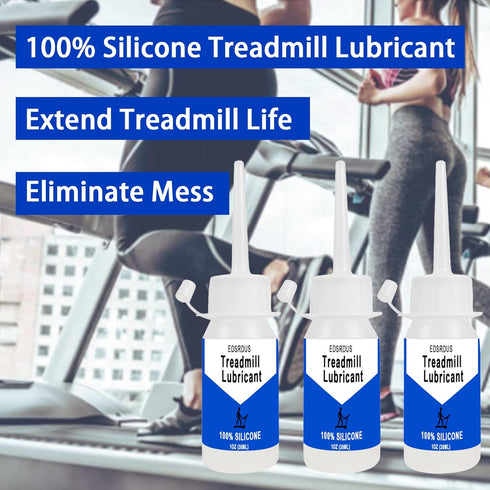 100% Treadmill Belt Lubricant Silicone Oil Ideal for All Treadmill Brands Extend Lifespan Easy to Apply