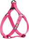 Pawtitas Pink Solid Color Step in Dog Harness, Extra Small Dog Training Walking Vest Harness