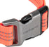 Carhartt Medium Fully Adjustable Nylon Webbing Dog Collars, Coral Glow, Reflective Stitching for Visibility