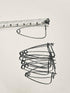 Generic Crab Net Bait Clips (Set of 12) Crawfish Net Bait Clips, Durable,