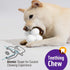 Durable Dog Chew Balls for Aggressive Chewers - Atom Teething Toys for Medium and Large Dogs, 3 Pack