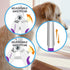 OneCut 6" Dog Nail Clippers, Professional Pet Nail Trimmers for Small, Medium, and Large Breeds (Purple)