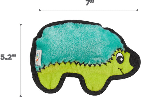 7" Outward Hound Durablez Minis Squeaky Plush Dog Toy, No Stuffing for Less Mess, Interactive & Tough, Jumbo Squeaker