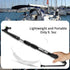 SANLIKE Boat Hooks for Docking, Telescoping Extension Pole Hook with Luminous Bead, Lightweight